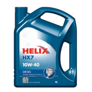 Aceite de Motor Sintético <span class=keywords><strong>Shell</strong></span> Helix HX7 Diesel <span class=keywords><strong>10w40</strong></span>, 4L, API CF Premium, Lubricante para Motor de Automóvil, Camioneta y SUV - Product Image 4