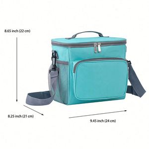 Bolsa Térmica Personalizada para Almuerzo, Bolsa Reutilizable con Asa para el Hombro, para Kits de Bienvenida para Empleados - Product Image 2
