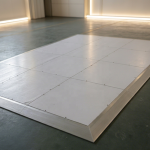 Piste de danse blanche brillante pour événements extérieurs, idéale pour les mariages, en vente – Meilleures ventes - Product Image 1