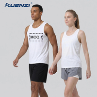 Camiseta sin Mangas Personalizada Kuenzi con Logotipo Personalizado, Corte Regular, 100% Algodón, 280 g/m², para Mujer