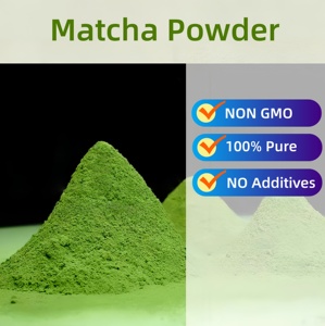 Bubuk Matcha organik ekstrak herbal, bubuk teh hijau Matcha Grade makanan sebagian besar - Product Image 4