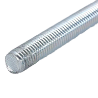 Galvanized Steel Full Thread Studs Threaded Rod Fixed Support with Bar Screw Column