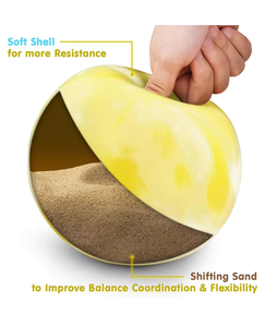 MINI ağırlıklı Yoga egzersiz kum topu PVC tonlama yumuşak ağırlıklı sağlık topu - Product Image 6