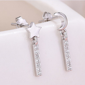 Venta al por mayor 24K chapado en oro de moda estilo coreano pendientes de puño Dubai inspirado en la joyería de acero inoxidable - Product Image 4