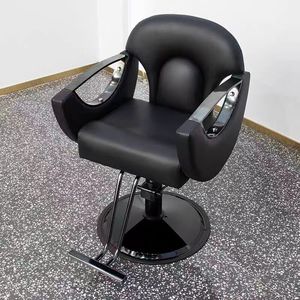 เก้าอี้ตัดผมสำหรับร้านเสริมสวย Modern Lifting Hairdressing Beauty Salon Furniture Styling Barber Chair - Product Image 6
