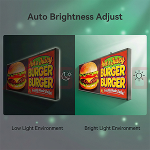 Pantalla LED lineal <span class=keywords><strong>P2</strong></span> P3 P5 con sensor de luz y brillo automático, tamaño personalizado inteligente para almacenes y estacionamientos - Product Image 4