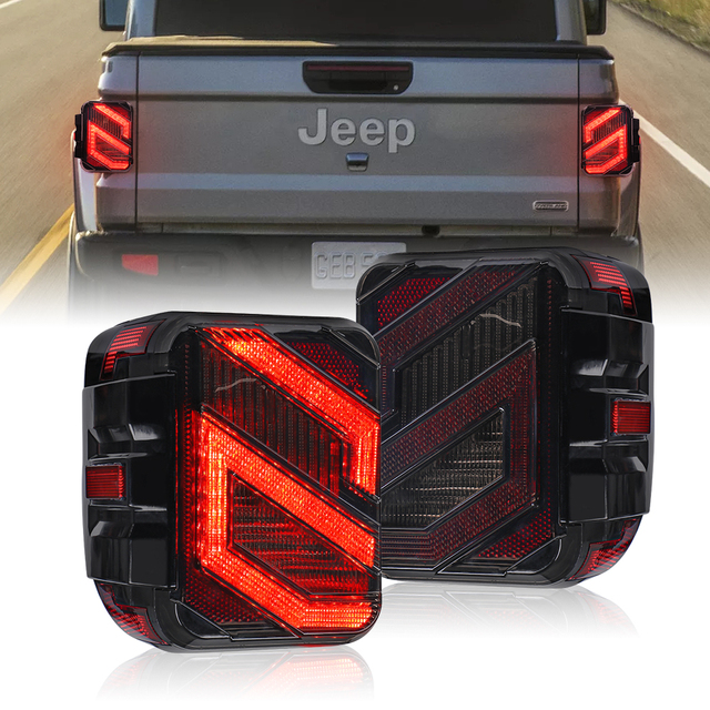 Loyo Wholesale Prices Stop Led Tail Lights for Jeep Wranglers Gladiator JT Truck Led Tail Light Rear Lamp Taillight Accessories