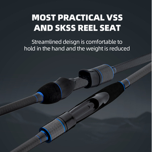 Honoreal カスタマイズ工場製 ファストアクション スリム スピニングフィッシングロッド 2.54m 8フィート4インチ 24T+30Tカーボン - Product Image 6