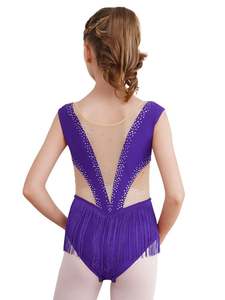 Gymnastique professionnelle pour femmes Ballet danse Figure compétition de patinage sur <span class=keywords><strong>glace</strong></span> ensembles vêtements rythmiques artistiques pour les filles - Product Image 2