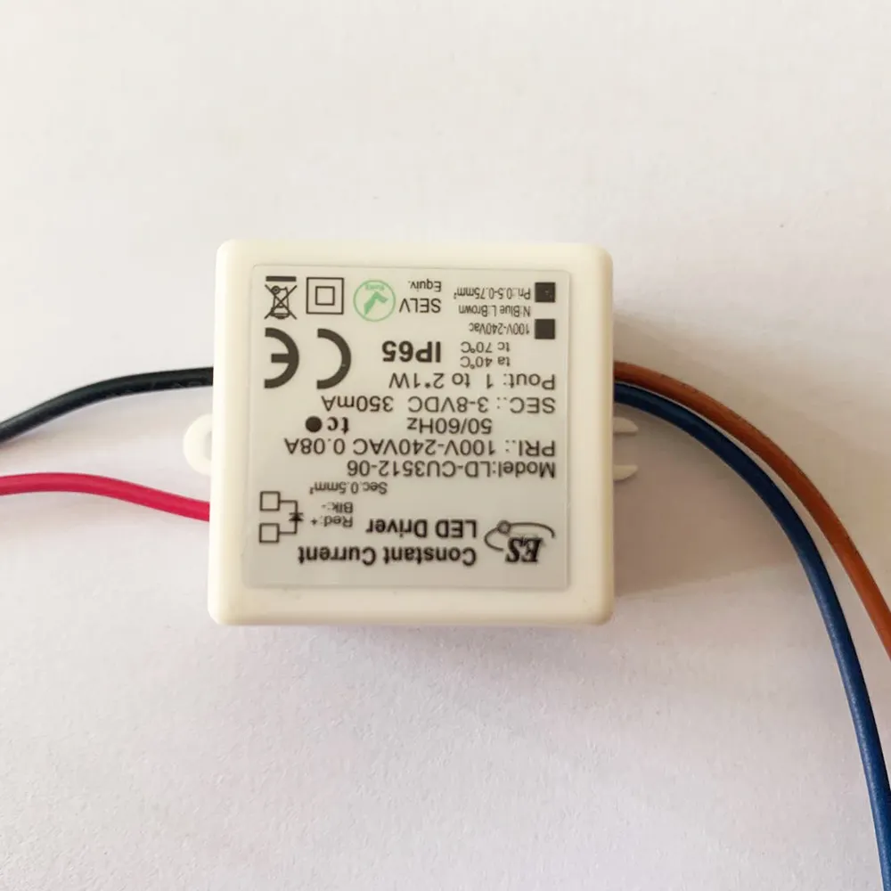 CE Rohs Constant Current AC-DC AC110-240V 350mA LED Driver 1ワット2ワット3ワットPower Supply