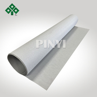 Tissu en fibre de verre ignifuge avec traitement au polyuréthane pour barrières de protection