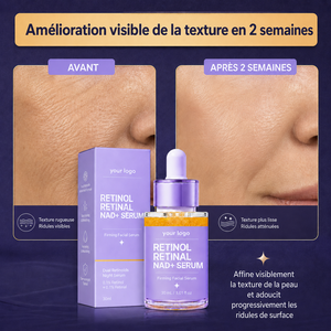 Suero de Retinol de Marca Privada para Reafirmar e Hidratar, Antienvejecimiento, Sensación Juvenil, Mejora la Textura Áspera, Absorción Rápida, para Todo Tipo de Piel - Product Image 5
