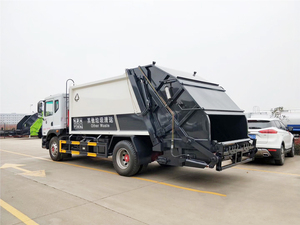 Dongfeng mới 12 mét khối máy nén rác xe tải DIESEL loại truyền dẫn bằng tay - Product Image 5