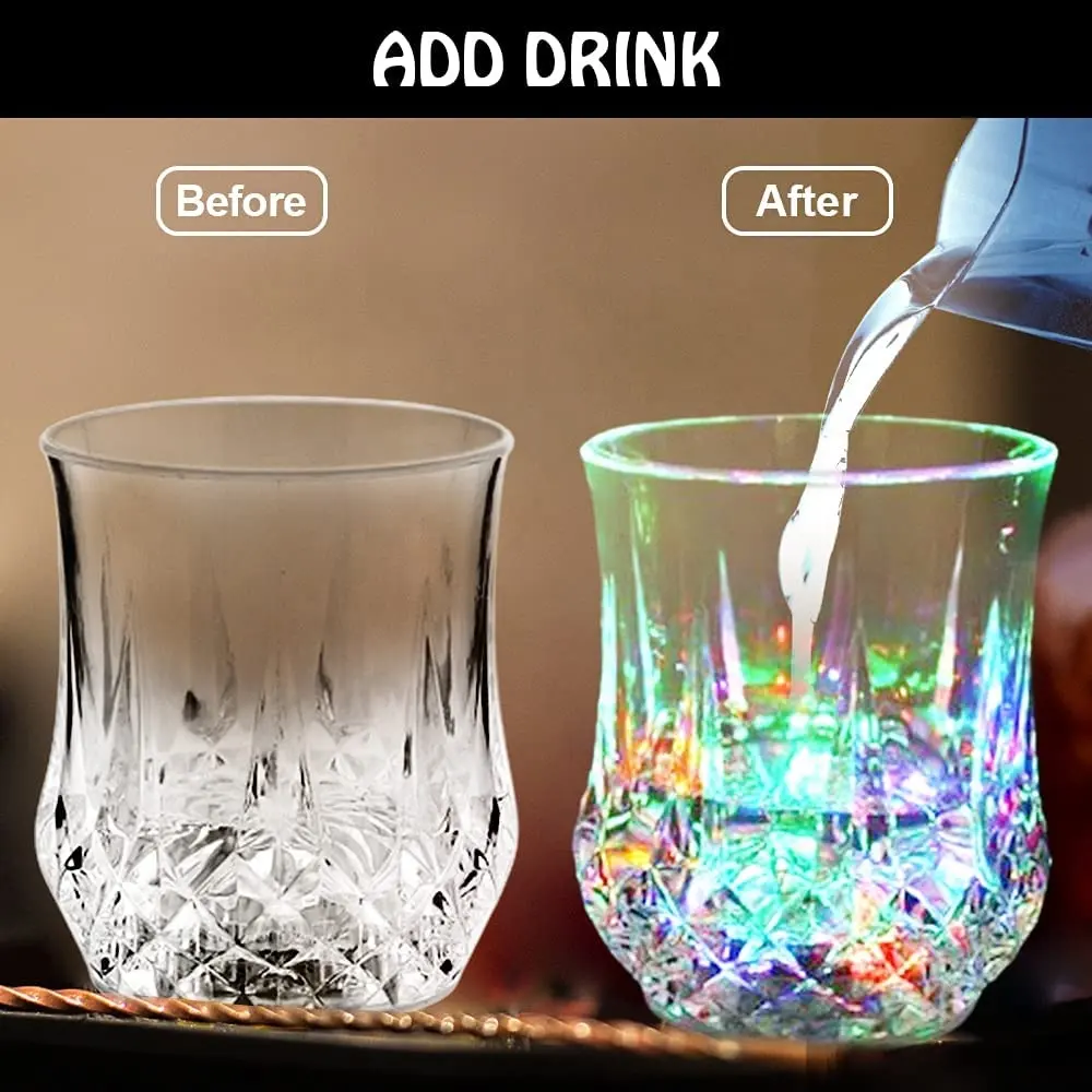 Gobelets lumineux à LED multicolores, nouveau Design, tasses à boissons pour Bar Club