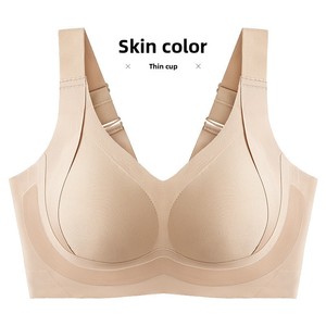 Support Wholesale Women's Summer Style TJ <strong>Bra</strong> Plus Size Seamless Thin Lift Large Bust Plus Size Seamless <strong>Bra</strong> - Product Image 6