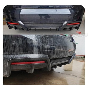 Difusor de Parachoques Trasero para Auto, Spoiler Negro Brillante, Pieza de Modificación para BMW i3 G28 2020+, Accesorios para Auto - Product Image 5