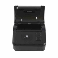 Imprimante thermique sans fil portable mini 80 mm, imprimante thermique Bluetooth sans encre, imprimante de reçus thermique