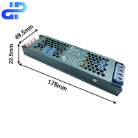 Alimentation LED en gros économique 12V/24V 60W-400W AC-DC, efficacité 84%, ultra-mince, driver SMPS, garantie 2 ans, pour bande LED