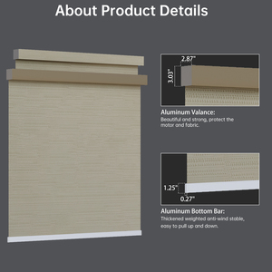 Nhà thông minh cơ giới con lăn màu từ xa điều khiển bằng giọng nói làm việc với Google/Alexa Dễ dàng cài đặt - Product Image 6