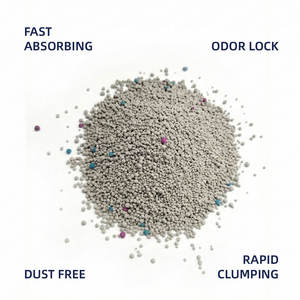 Lettiera per Gatti in Bentonite a Forma di Palline, Nuovo Prodotto Popolare, Agglomerante Rapido, Altamente Assorbente, Controllo degli Odori, Facile da Raccogliere - Product Image 2