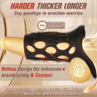 APP Fernbedienung Silikon Vibrierender Penisring Männlicher Prostata-Massager Ejakulationsverzögerer Erotikspielzeug für Erwachsene