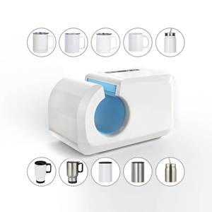 Nuevo diseño 6kg compacto y portátil 120kg fuerza de presión 10oz 11oz 15oz taza máquina de prensa de calor accept 1cm de espesor - Product Image 3