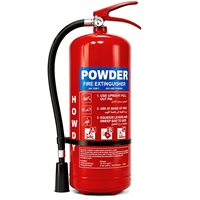 Extincteur à poudre portable d'usine ISO 1/2/4/6/9/12KG pour l'Irak, cylindre d'extinction d'incendie, sécurité incendie, OEM, extincteur 6KG
