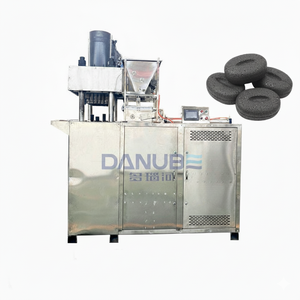 Machine automatique de briquette d'acier inoxydable pour la biomasse de charbon de bois et la production d'alimentation - Product Image 1