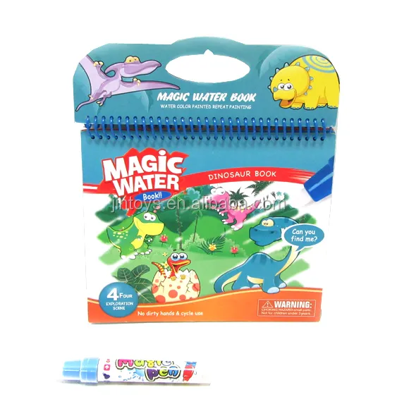 Jinming Kinderen Magic Water Painting Book Kids Magic Doodle Water Painting Kleurboek Tekenboek
