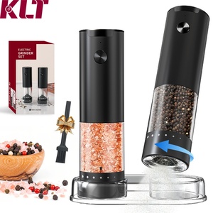 Factory Modern Plastic Mill Salt and <b>Pepper</b> <b>Grinders</b> Electric Spice Salt <b>Pepper</b> <b>Grinder</b> Automatic Salt And <b>Pepper</b> <b>Grinder</b> - Product Image 1