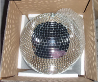 Grande boule disco géante, 10cm 20cm 30cm 40cm 50cm 60cm 80cm 100cm, argent, noir, or, vert, violet, 1 pièce