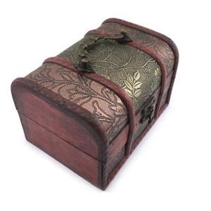 Mini <span class=keywords><strong>coffre</strong></span> au trésor <span class=keywords><strong>de</strong></span> <span class=keywords><strong>pirate</strong></span> en bois marron écologique petit emballage <span class=keywords><strong>de</strong></span> boîte vide pour enfants pour jouets en gros - Product Image 3