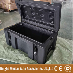 Caja <span class=keywords><strong>de</strong></span> Equipaje Resistente <span class=keywords><strong>para</strong></span> <span class=keywords><strong>Techo</strong></span> <span class=keywords><strong>de</strong></span> Auto, Camioneta o Camper, Caja <span class=keywords><strong>de</strong></span> Herramientas Negra con Amortiguador <span class=keywords><strong>de</strong></span> Gas - Product Image 3