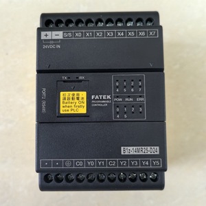 FATEK PLC B1-10MT2-D24 ตัวควบคุมแบบตั้งโปรแกรมได้ 24VDC อินพุตพอร์ต RS232 ระบบอัตโนมัติทางอุตสาหกรรม - Product Image 5