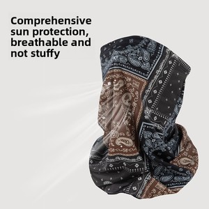 <span class=keywords><strong>Masque</strong></span> respirant en polyester effet soie glacée, protection solaire, à accrocher aux oreilles, <span class=keywords><strong>pour</strong></span> cyclisme, activités de plein air, homme et femme, serviette de visage, été, pêche, vélo - Product Image 4