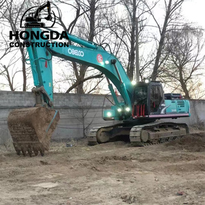 Excavatrice Kobelco Sk460-8 d'occasion, moteur Cummins, boîte de vitesses, pompe, moteur, 46 tonnes, 0-2000 heures, en vente - Product Image 4