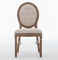 Chaises de salle à manger rondes en bois massif écologiques, vente en gros, pour hôtels, mariages, banquets et événements à domicile