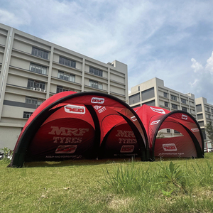 Надувной шатер-паук 6 м с индивидуальным дизайном, водонепроницаемый, для мотоспорта, рекламный, промо-тент для ралли, купольный шатер - Product Image 6