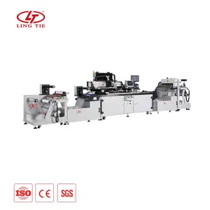 Machine d'impression d'écran de PVC/PET chaleur/film de transfert thermique; IMD/plaque signalétique/interrupteur à membrane/FPC/circuit souple/étiquette/autocollant