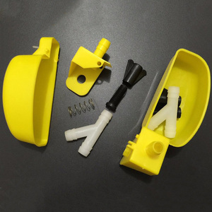 Nouveau buveur de ferme de volaille animale en plastique Pigeon oiseau tasse d'eau buveurs automatiques de caille de poulet pour système de cage de caille - Product Image 6