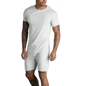Lieferanten von Herren bekleidung Großhändler Hochwertige Mann Baumwolle T-Shirt Benutzer definierte Größe und Logo Plain Loose Fit Gym Herren T-Shirt