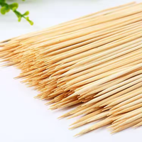 Vente chaude Brochettes en bambou jetables de haute qualité BBQSticks Vente en gros Personnalisé Biodégradable Sain Écologique Résistant à la chaleur