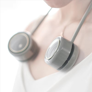 Kipas leher Mini portabel, USB dapat diisi ulang, kipas leher olahraga senyap untuk mobil dan Hotel luar ruangan, ventilasi Portatil - Product Image 1