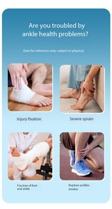 Y tế chất lượng cao túi khí nút-cố định y tế cấp mắt cá chân hỗ trợ, thể thao đào tạo, phục hồi chức năng chân hỗ trợ, sửa chữa - Product Image 6