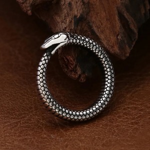 Yunnique-Anillo de cobra de acero inoxidable para hombre, diseño de animales, forma de serpiente, joyería de moda, regalo, talla 7, 8, 9, 10, 11, 12, 13 - Product Image 3