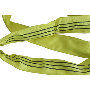 売れ筋1ton-12Tポリエステルリフティングスリングテープポリエステルウェビングスリングラウンドスリング - Product Image 3