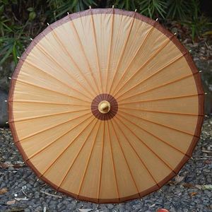 Parasol japonais personnalisable en papier huilé et bambou, imperméable, pour mariage, avec commande manuelle - Product Image 1