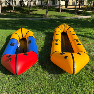 Plein air loisirs pvc <span class=keywords><strong>ou</strong></span> TPU packraft ultraléger durable rivière packraft bikeafting rivière radeau - Product Image 1