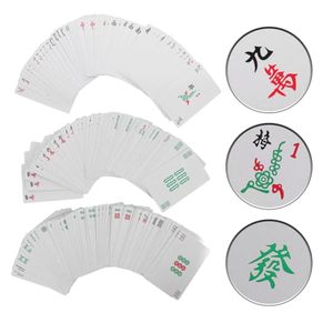 Cartes <span class=keywords><strong>de</strong></span> Mahjong lisses et résistantes, idéales pour la maison, le bar, le bureau ou les activités <span class=keywords><strong>en</strong></span> extérieur - Product Image 4