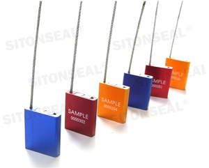 Precinto de Seguridad Hexagonal con <span class=keywords><strong>Cable</strong></span> y Logotipo Personalizado Impreso en Color, Modelo ST-2151 - Product Image 5